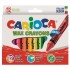 Carioca Κηρομπογιές Wax Jumbo 24 χρώματα